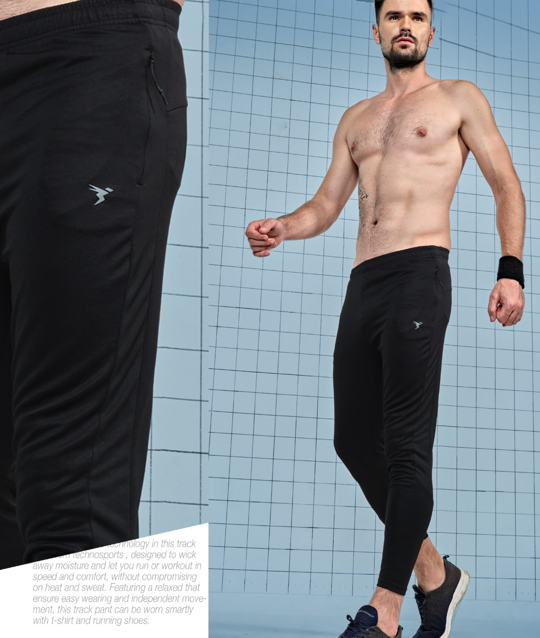 Sports Track Pants P643 | JuYo Preneur