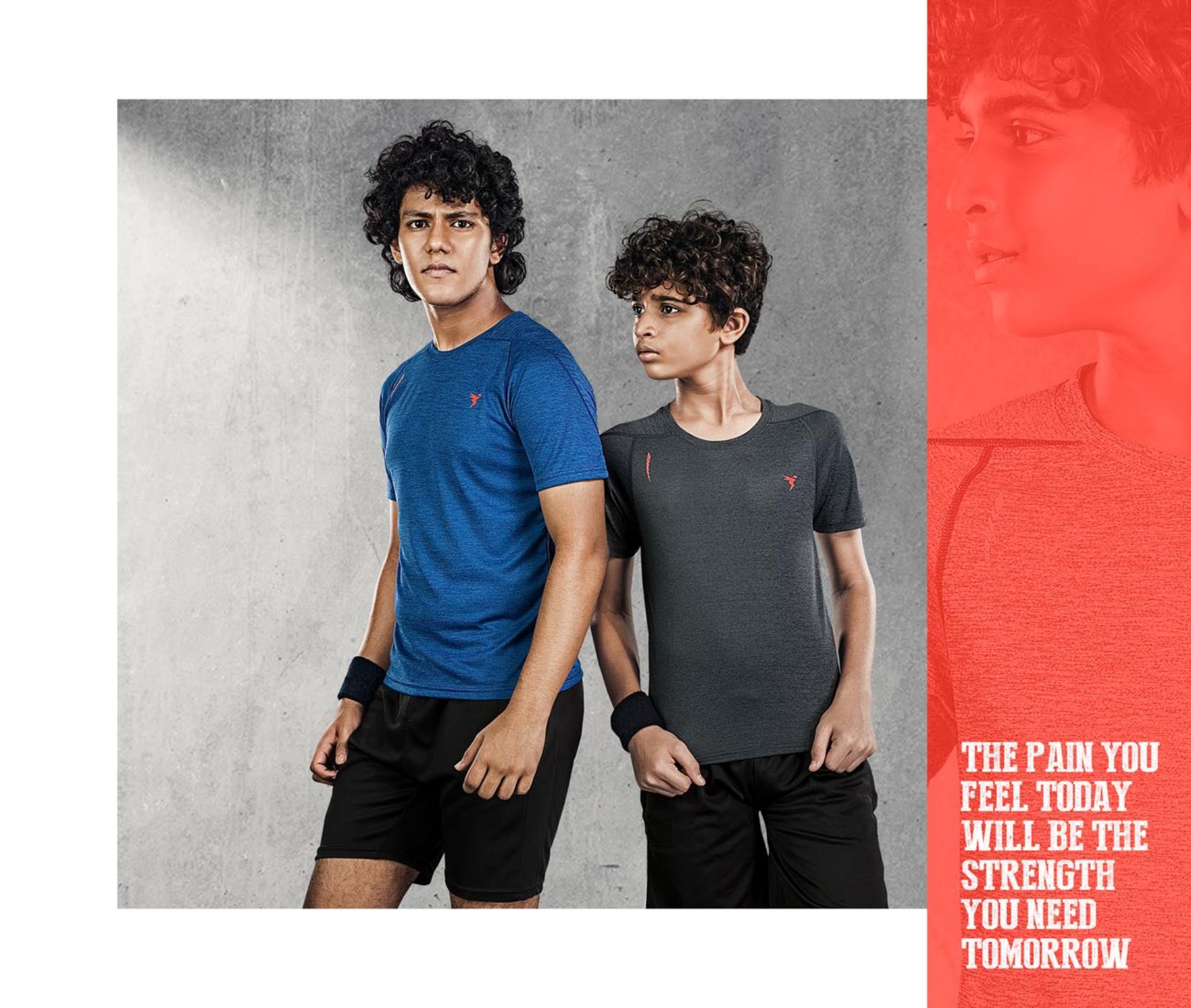 Technosport Crew Neck Half Sleeve For kids (P-492)