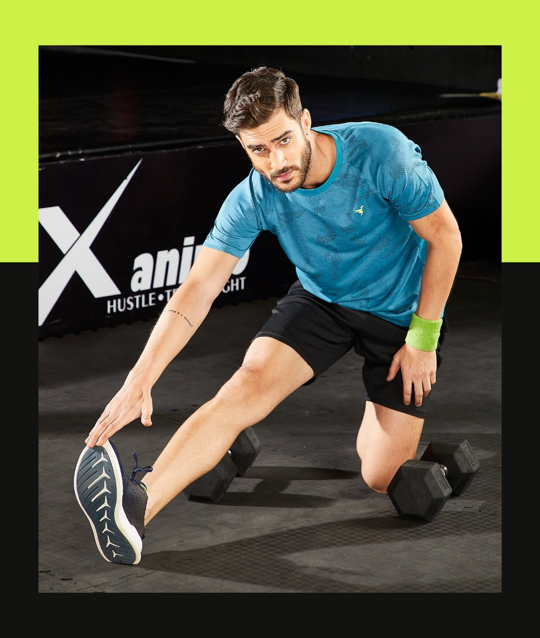 Technosport Round Neck T-Shirt Fluid Cyan (OR-50)