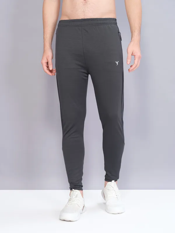 TechnoSport Dri-Fit Solid Track Pant Carbon Black (OR-55)