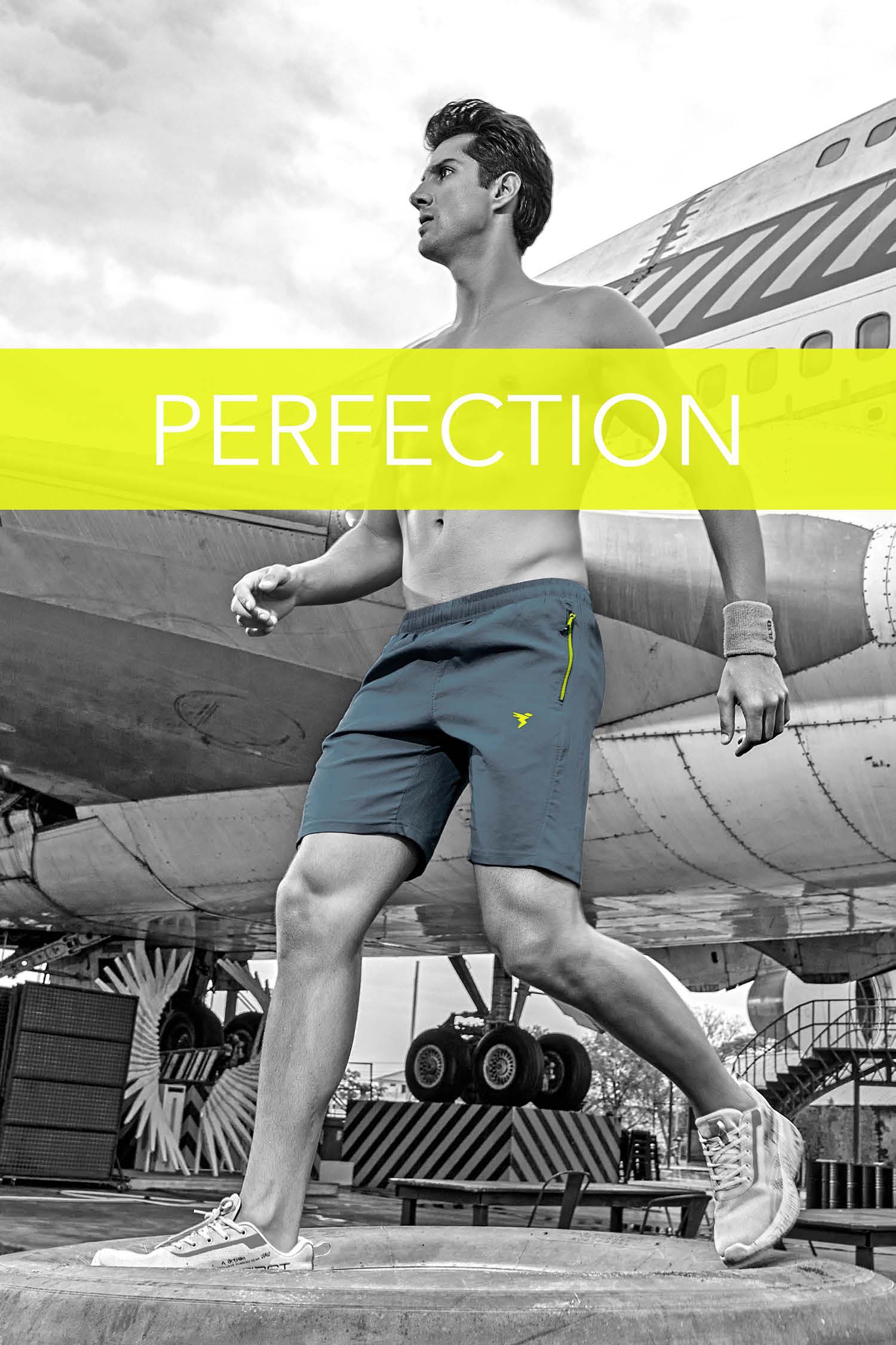 Technosport TechLite Woven Solid Shorts Green (OR-46)