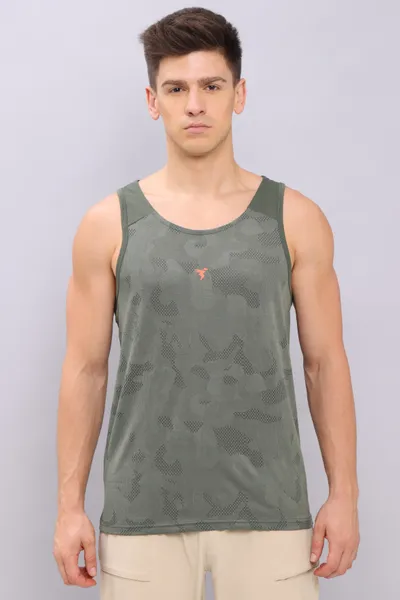 Technosport Tank Top Green (P-642)